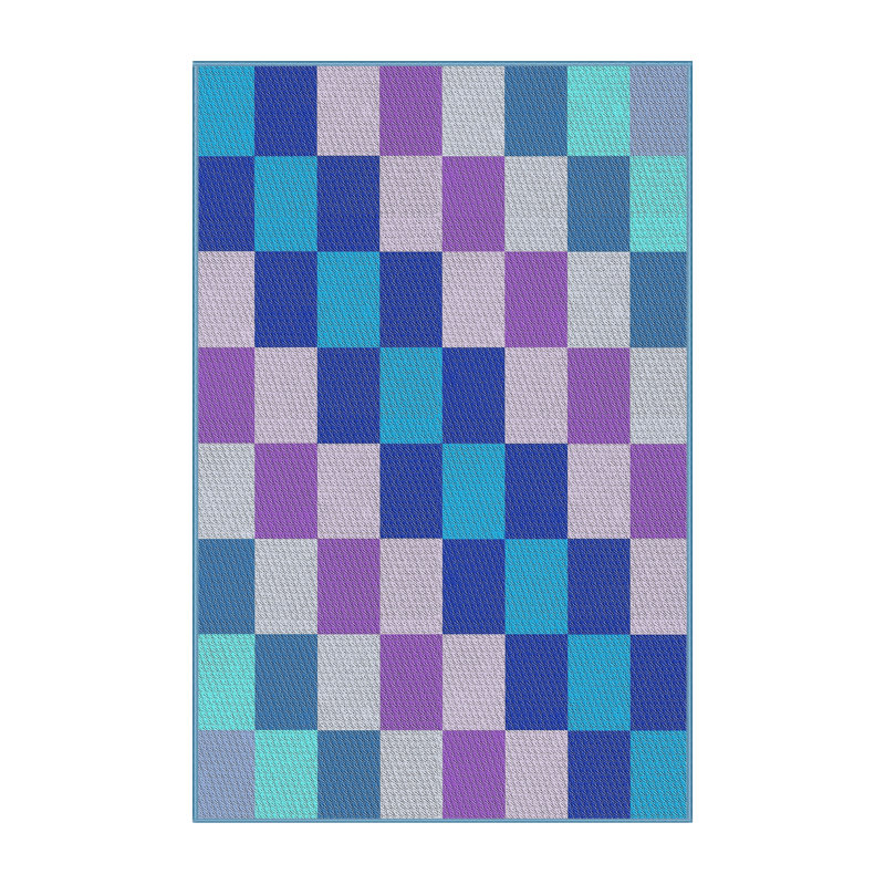 Patchwork Indoor Rug, Rectangle 2' x 5'