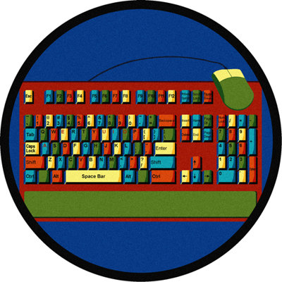 Tapis éducatif avec connexion pour clavier
