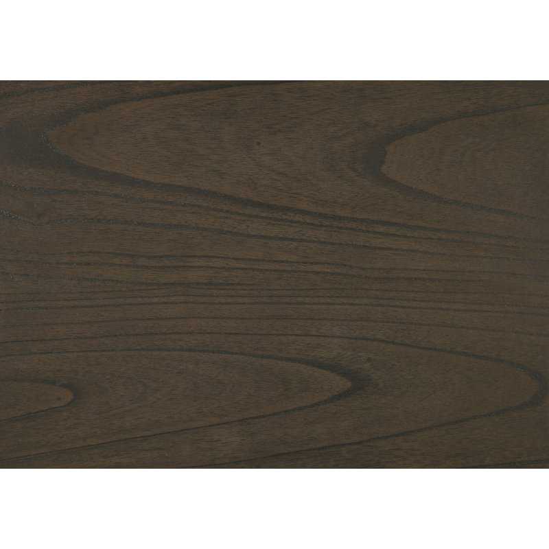Table de chevet 3 tiroirs au fini noyer foncé