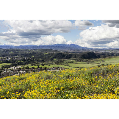 California Meadow - Photographie sur toile tendue