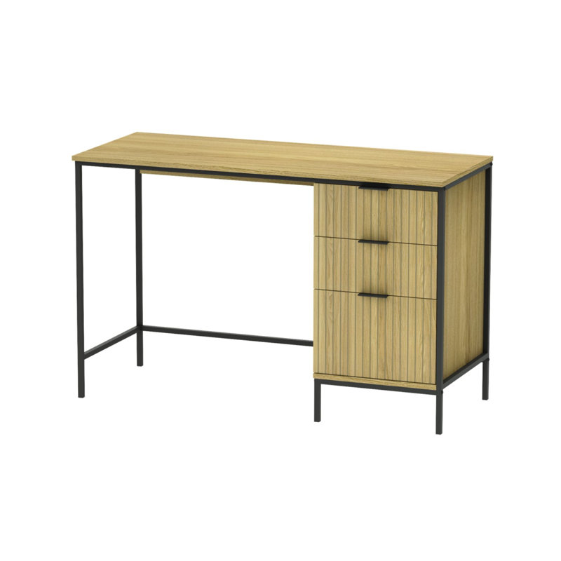 Metal Base Computer Desk