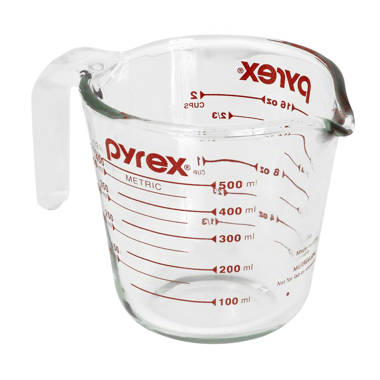 NutriChef Glass Measuring Cup