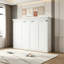Lit escamotable peu encombrant avec armoire pliable, structure robuste et assemblage facile pour une vie moderne-1627614027-1627614025