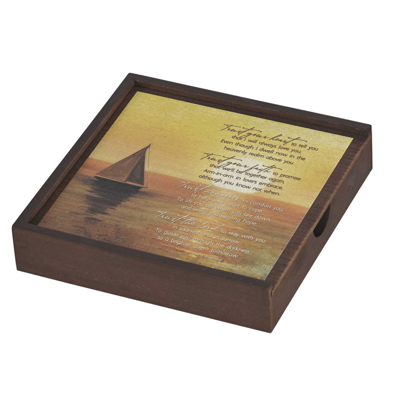 Memory Box Sailboat Trust Your Heart