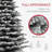 6.5 ft Pre-Lit Mountain Pine Artificial Christmas Tree