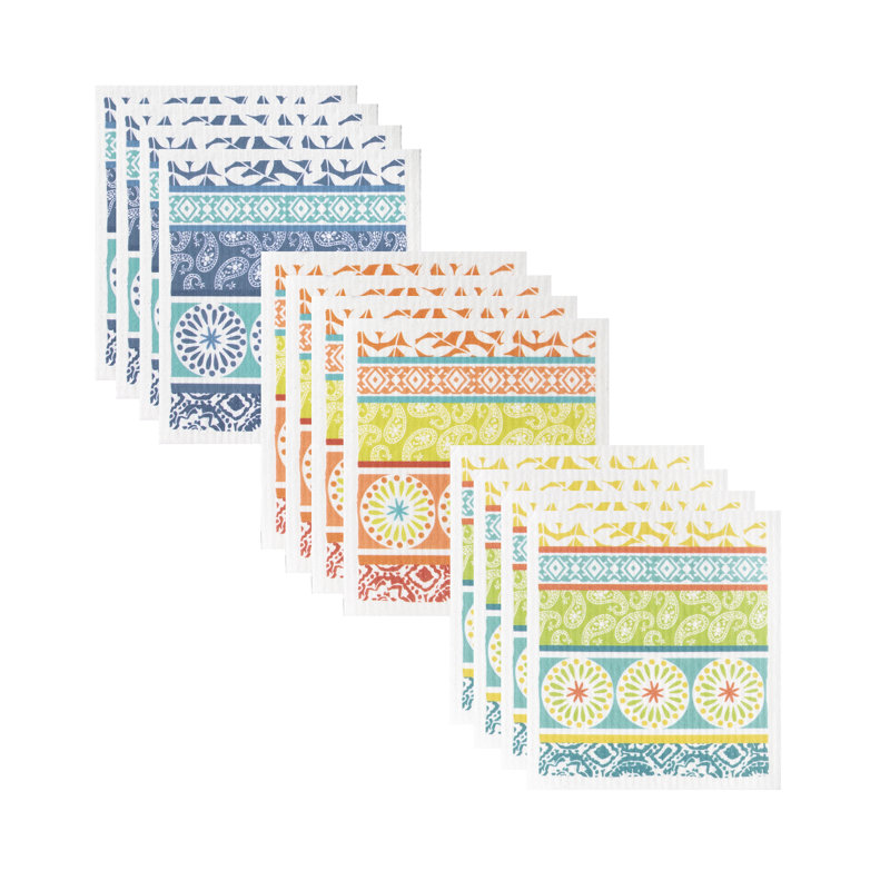 Cotton Waffle Dish Cloth Kitchen Towel
