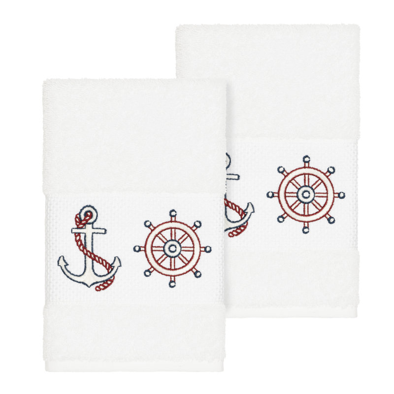 Easton Turkish Cotton Hand Towel, White