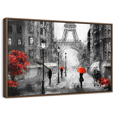 Paris, jour de pluie