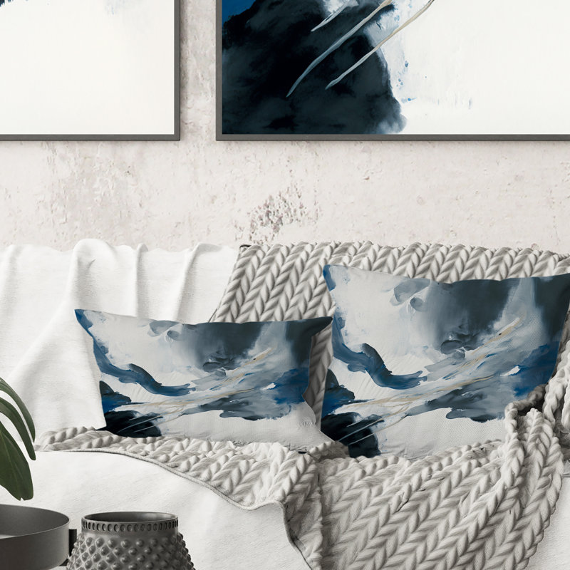 Coussin Feeling Honolulu Blue VI - Abstract