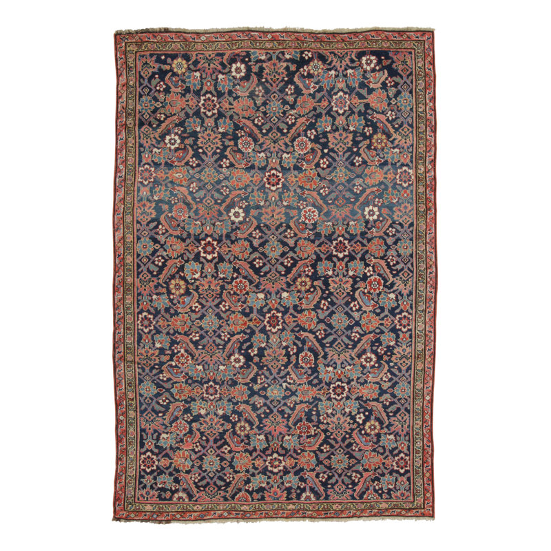 Antique One-of-a-Kind 5'2" x 8'2" Area Rug