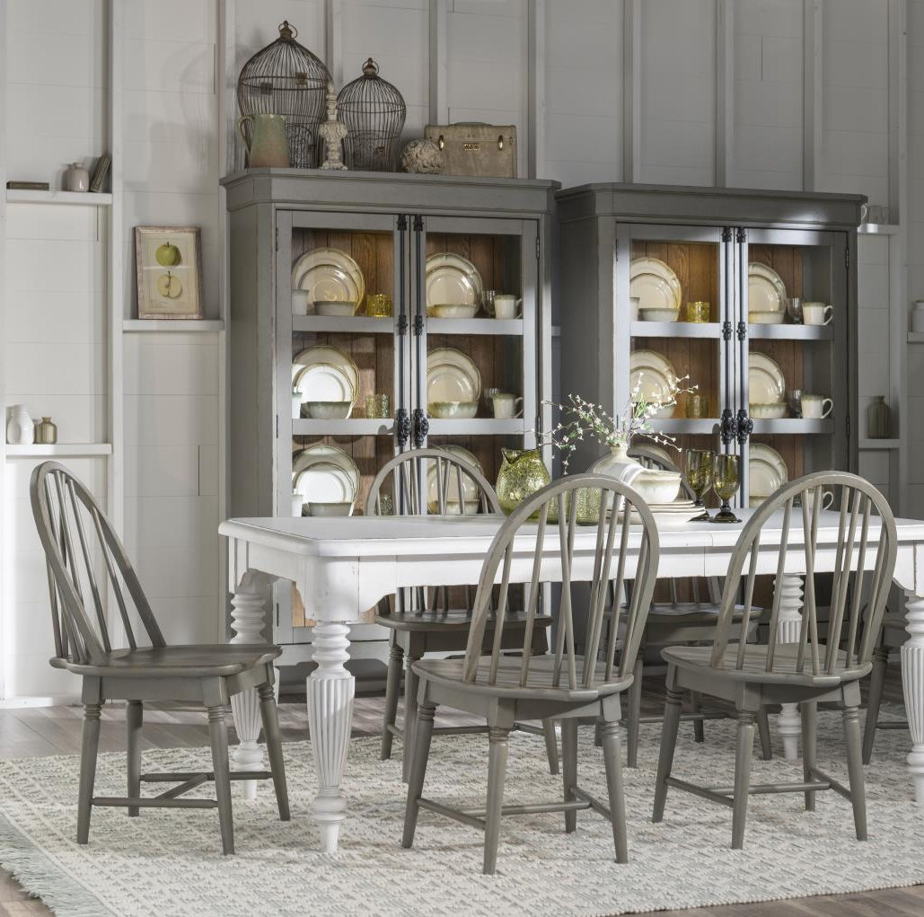 Country Living Oak Dining Chair, Gray