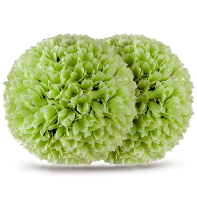 2 PCS Artificial Plant Topiary Balls Faux Boxwood 28Cm Balls