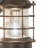 Crownsville 12.25 in. H 1-Light Burnished Bronze Coastal Outdoor Wall Sconce made of Durable Steel, Clear Ribbed Glass Shade, LED Compatible, Use for Exterior Porch Patio Front Door or Garage-23544046-116180446