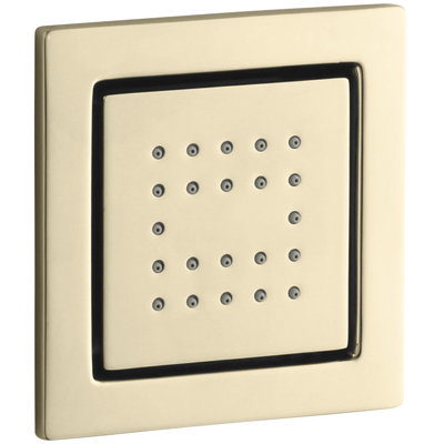 Watertile Square 22-Nozzle Body Spray With Stimulating Spray