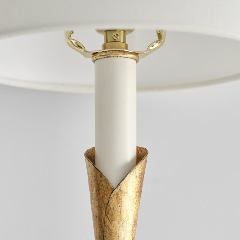 Chapman and Myers Aiden Large Tail Sconce, Gilded Iron
