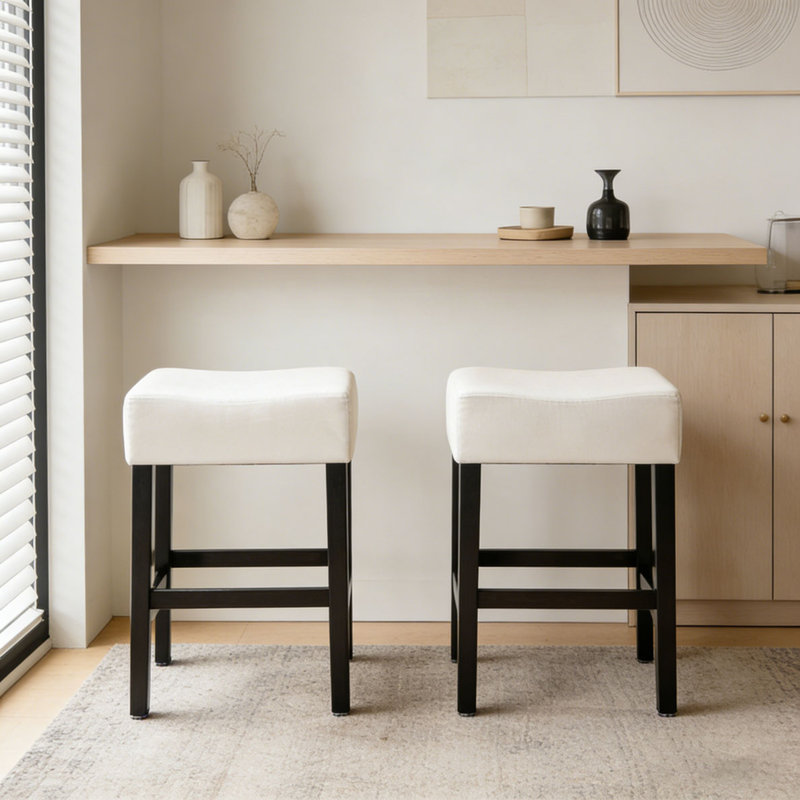 Tabouret de bar 26,75 po, Beige