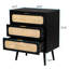 Table de chevet en bois manufacturé Chamblin-1762800580