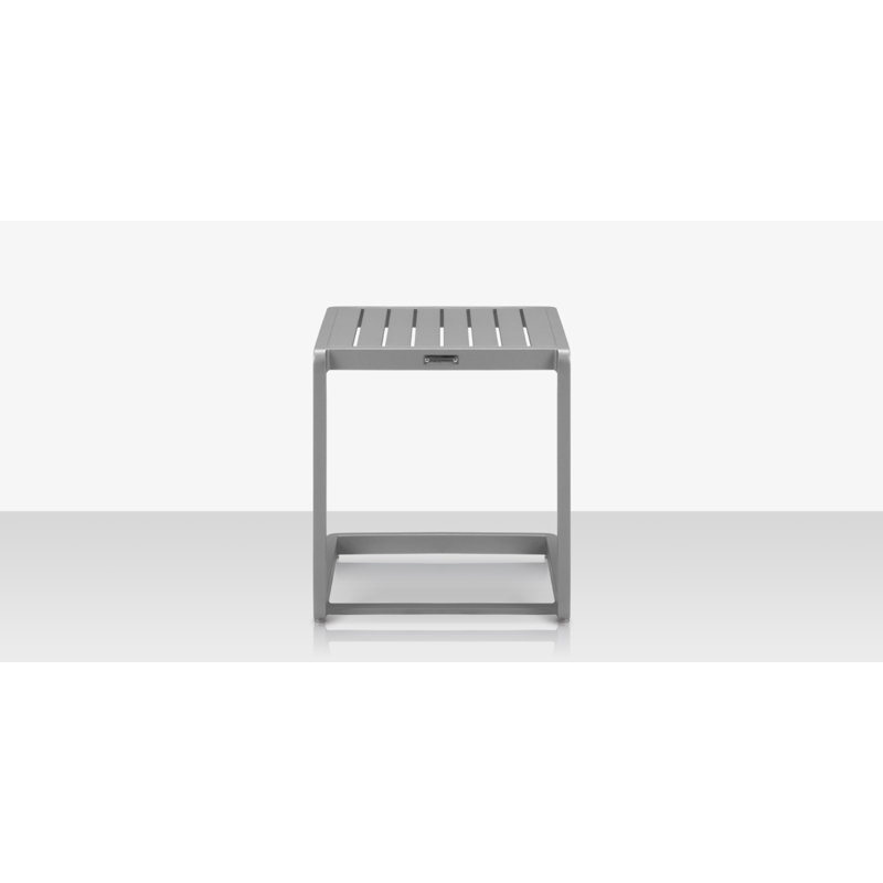 Fusion End Table Square, Silver