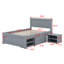 Lit plateforme avec tiroir et tablettes-1581510963