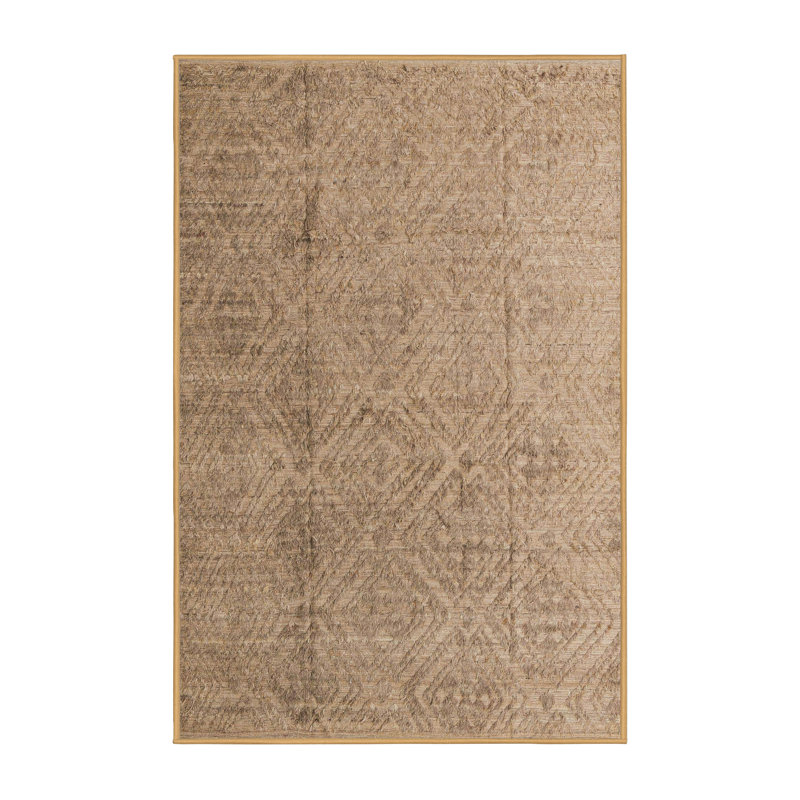 Tapis décoratif multicolore à motif abstrait, Rectangle 2 pi x 4 pi