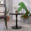 Table d'appoint ronde moderne de 23 pouces avec pieds en bois massif, table d'appoint peu encombrante pour le salon, la chambre à coucher ou le bureau-116165335