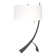 Stasis 28.3" Metallic Arched Table Lamp