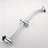 Drill-Free Stainless Steel Slide Bar Combo Rain Showerhead 7-Setting Hand, Dual Shower Head Spa System With Tup Spout (Rough-In Valve Included)-126529110