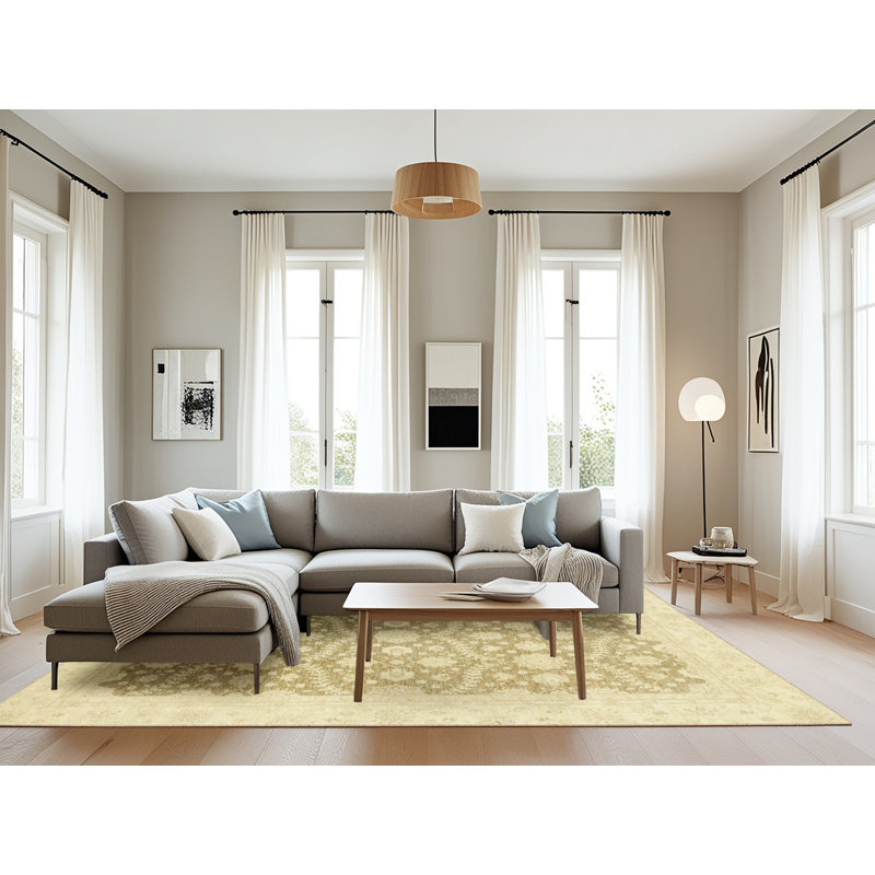 Abdul-Azeez Abstract Indoor Rug, Rectangle 8' x 12'