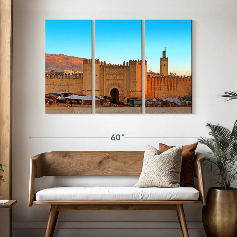 Rorry Medina Of Fez, 32" H x 50" W