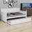Classic Wood Daybed with Trundle Bed