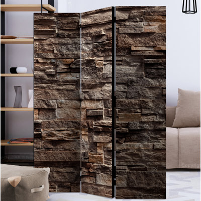 Colbert 172cm H Solid Wood Folding Room Divider
