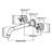Wall Mounted Optional 2-handle Bathroom Faucet-88919565