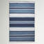 Tapis rayé bleu marine / blanc Sallee-1839191149