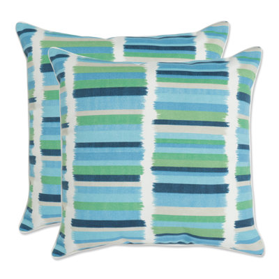 Coussin rayé