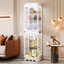 6-Tier Display Cabinet with Human Body Sensor RGB Lights-123039178