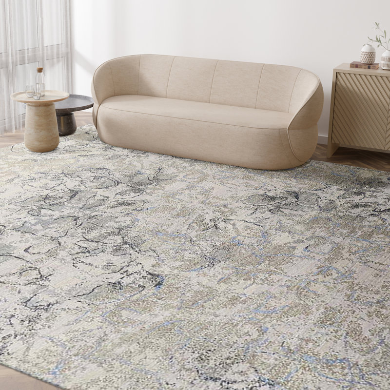 Abstract Area Rug, Rectangle 8' x 10'