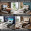 Upholstered Velvet Drawers Bed-1453217774