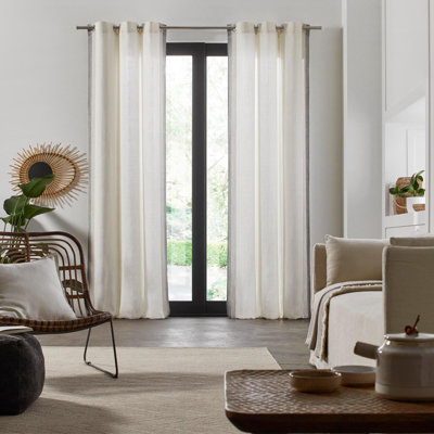 Elio Semi Sheer Curtains