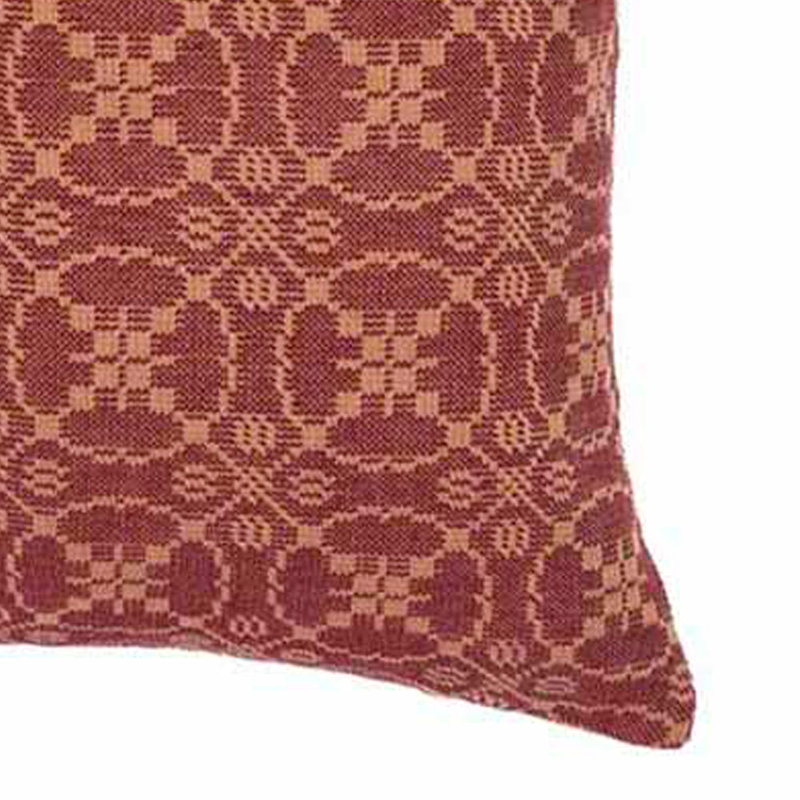 Housse de coussin en jeté 18" géométrique