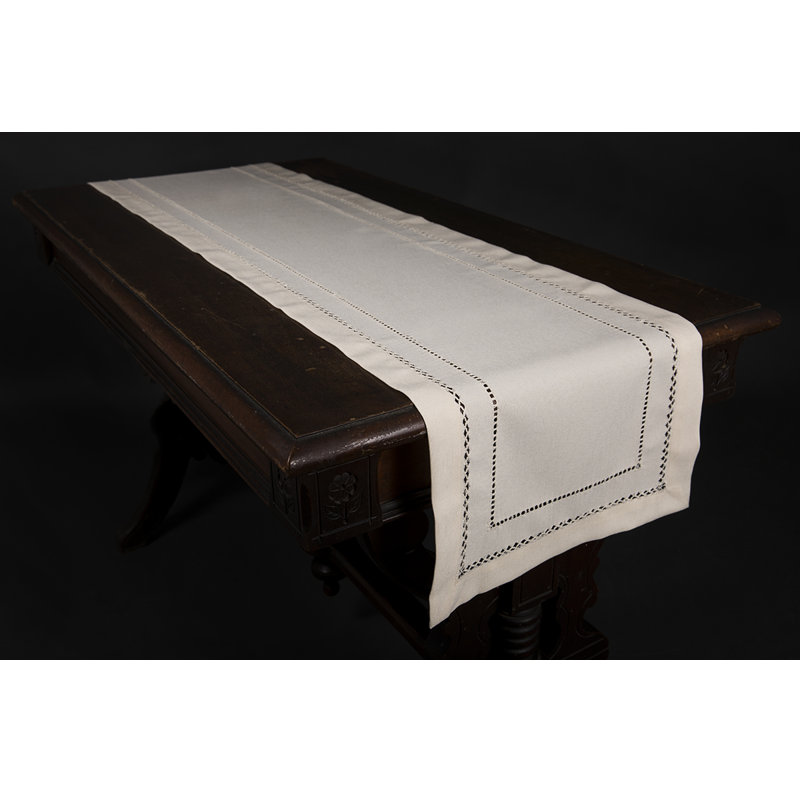 Chemin de table Wenner, Ivoire