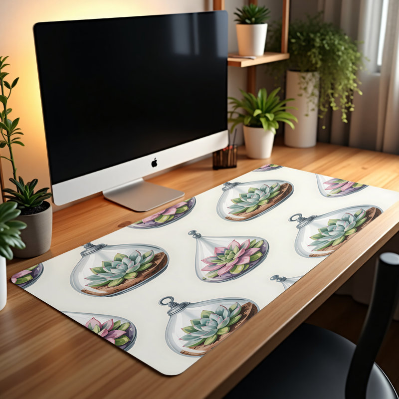 Polyester Desk Pad, 23.6x13.8