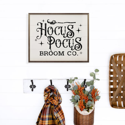 Hocus Pocus Broom Co Stars Black