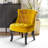 Grenier Traditional Velvet Upholstered Wingback Side Chair with Button-Tufted-1178965967
