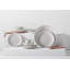 French Perle Scallop 12 Piece Dinnerware Set, Service for 4