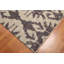 Tapis unique en laine noué à la main beige / gris 6 pi x 9 pi Nasworthy