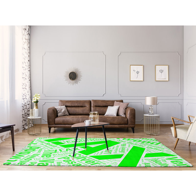 Chenille Indoor Rug, Rectangle 5' x 7'