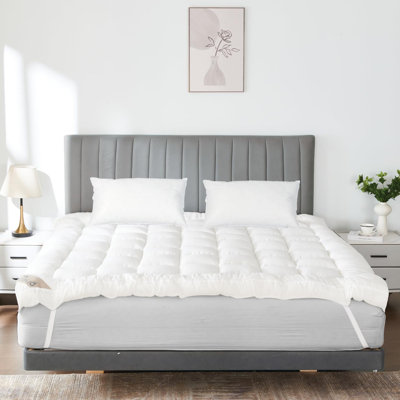 Parthina 6CM MATTRESS TOPPER WHITE