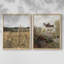 «Vintage Landscape XLIX», impression giclée sur cadre - ensemble de 2-385773671-385773667