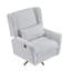 Fauteuil inclinable électrique pivotant, inclinable pivotant à 360 ° Boucle avec base dorée 5 étoiles