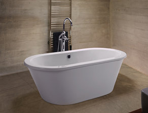 MTI Solutions Freestanding Soaker Tub
